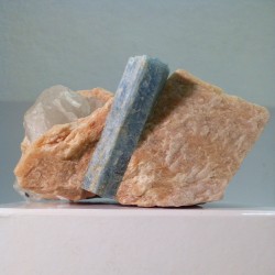 ROUGH AQUAMARINE+ORTOSE+QUARTZ