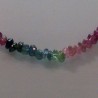NECKLACE OF MULTICOLOR TURMALIN.