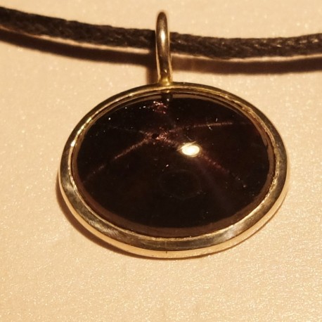 NECKLACE of STAR GARNET