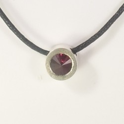 NECKLACE of RODOLITE GARNET