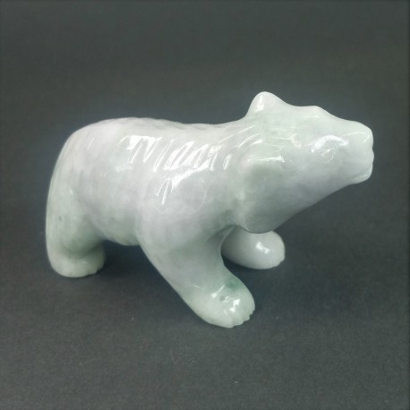 Jadeite bear.