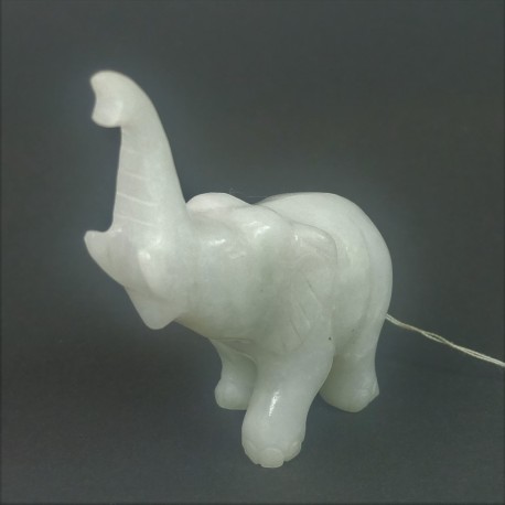 Jadeite elephant.