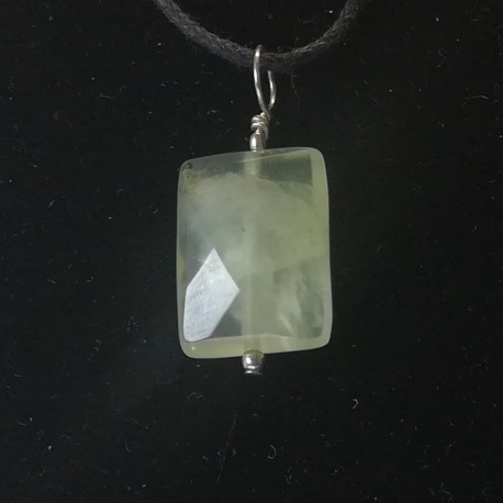 Prehnite necklace